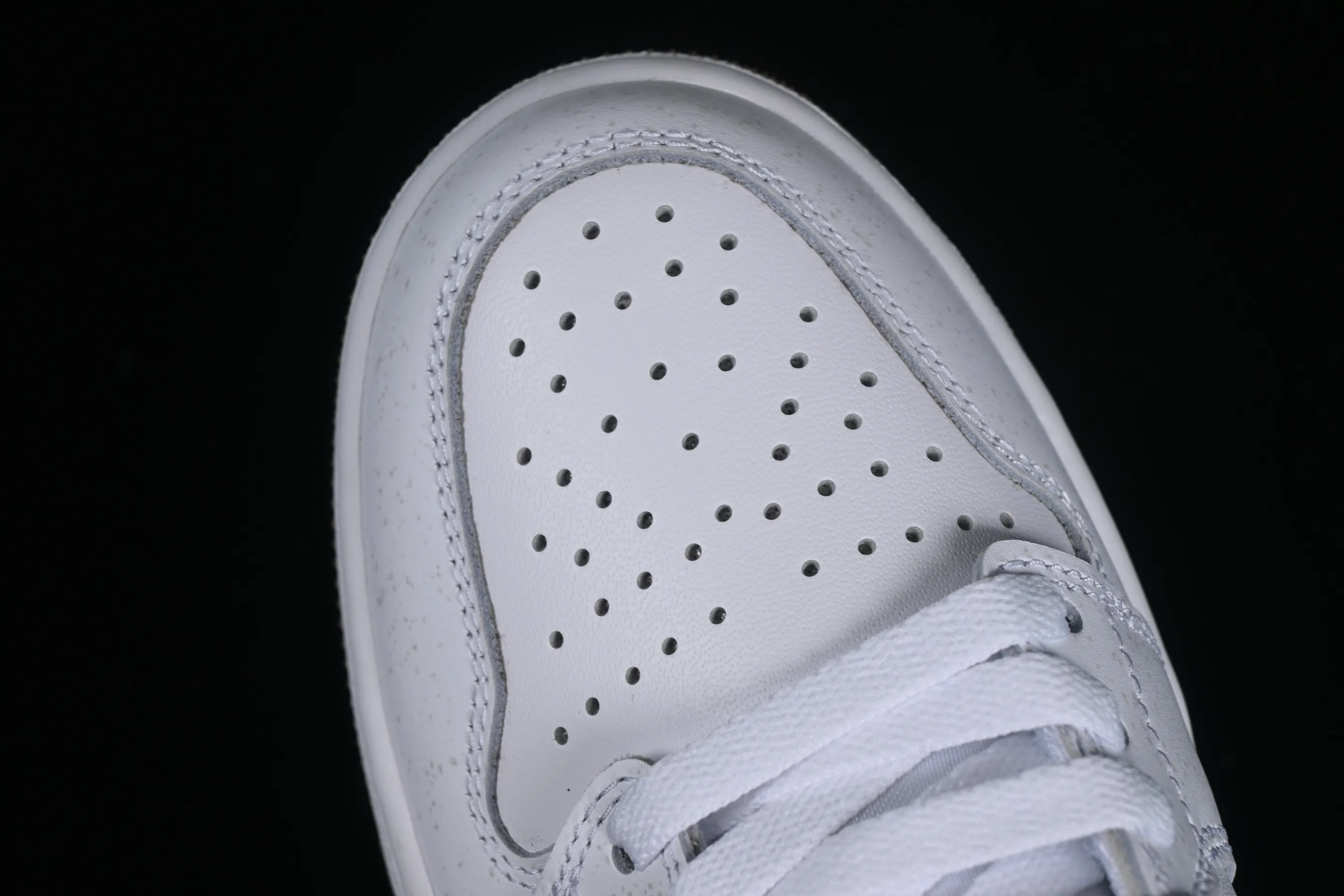 All categories Air Jordan Jordan series basketball shoes Air Jordan 1 Low G version pure original Air Jordan 1 Low Golf AJ1 Joe 1 new golf version raw rubber white DD9315-111